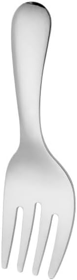 Silverware Flatware Set, 1/4/6/8/10/12 Pieces 304 Stainless Steel Small Fork Creative Short Handle Round Head Fork(Rose Gold,12 Pieces)