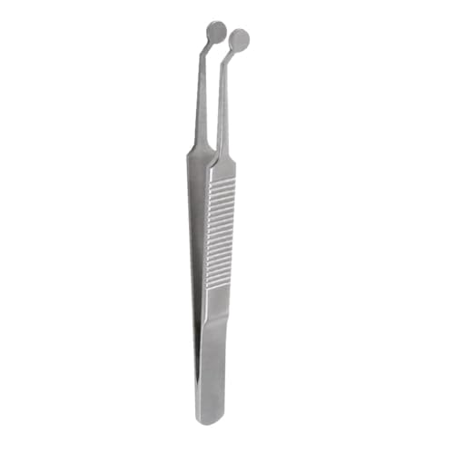 Premium Stainless Steel Meibomian Gland Expressor Forceps Eyelid Massage Tweezers