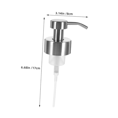Pompe de Remplacement Acier Inoxydable Facile à Utiliser Lot de 4