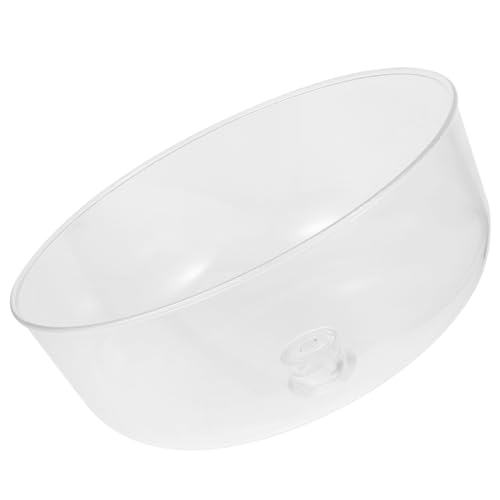 KOCKSHION Cúpula Transparente para Pasteles 28x28x15 Cm Plástico Reutilizable Protección Alimentos Postres para Fiestas y Cocina Doméstica