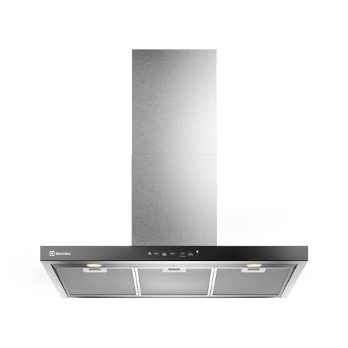 Coifa de Parede Electrolux 90cm Inox Experience com Inteligência Artificial e Alto Poder Sucção (CE9TF) - 220V