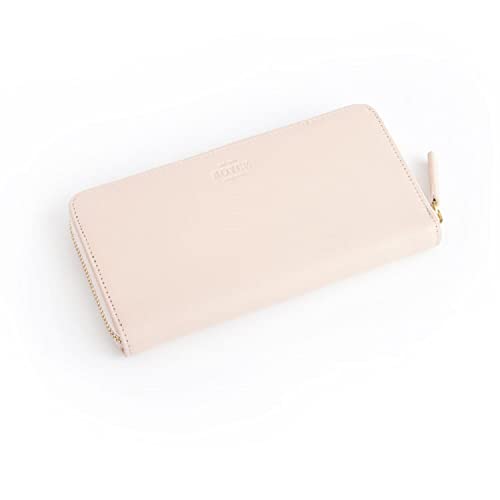 Royce Leather RFID Blocking Continental Wallet - Carnation-Pink3