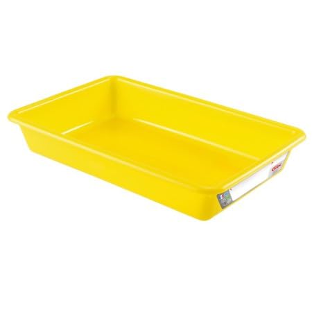 Bac plat HACCP GILAC 8 Litres - Jaune
