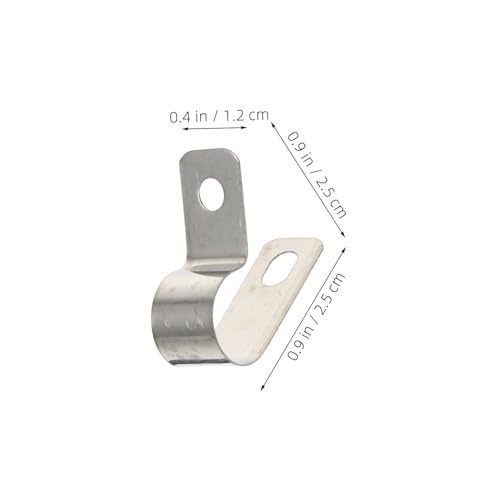 Abrazaderas de cable de 10mm Alipis de aluminio para gestión de cables eléctricos 3
