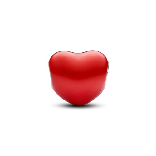 PANDORA Moments Color-Changing Hidden Message Heart Charm - Sterling Silver Charm with Red Enamel - Jewelry for Women - Includes Gift Box3