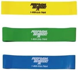 PERFORM BETTER ミニバンド お試し3色セット トレーニングチューブ