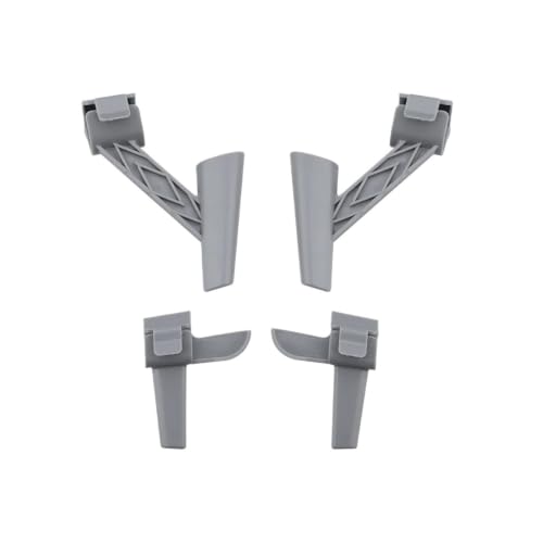 Tren de aterrizaje antivuelco para DJI Air 3S y Air 3 con patas elevadoras de ABS gris