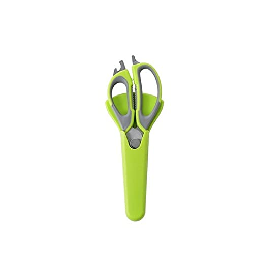Forbici da cucina Forbici da barbecue, Spazzolato e lucidato, Usi: Può tagliare ossa di pollo, verdure, buccia, Materiale: acciaio inossidabile + PP + TPR