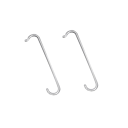 INOOMP 2 Pièces Chaîne De Vélo Crochet en Acier Inoxydable Reliant Re Aide pour Le Retrait Vélo Argent Outil Outils-Joint Accessoires Acier Cover