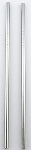 2 Stainless Steel Drinking Straws Fits Yeti Tumbler Rambler Cups - Cocostraw Brand - For 20 Oz #TOP5