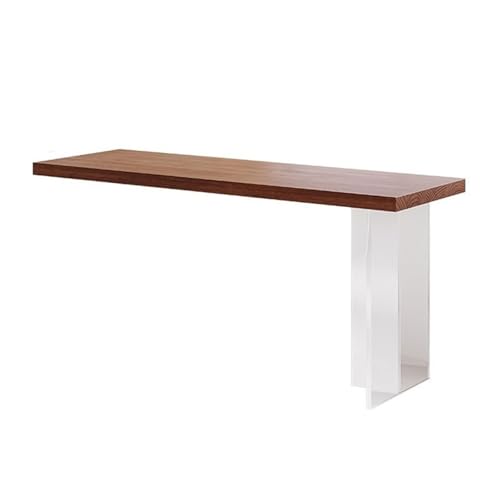 XHURWDZ643KM Escritorio Moderno y Sencillo for portátil, Mesa de Bricolaje, Patas de acrílico en un Lado.(S)