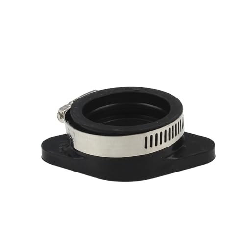 Colector de admision con adaptador de goma de 34mm que evita fugas de aire en carburador OKO