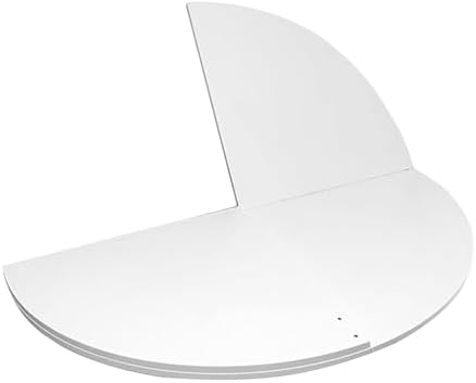 Large 51.2" Round Foldable Table Top Extender, Wood Temporary Table Replacement, Versatile Table Top for Dining, Events, Outdoor Gatherings, Easy to Store