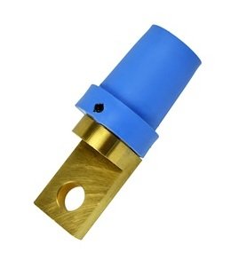 Marinco Power Products CL40FR-OFFSET-D CL 16 Series Bus bar Mount Receptacle (400A/ 600V) Female Offset - Blue (D)