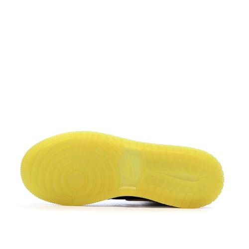 Baskets Nike Air Force 1 junior chaussures mode noir jaune