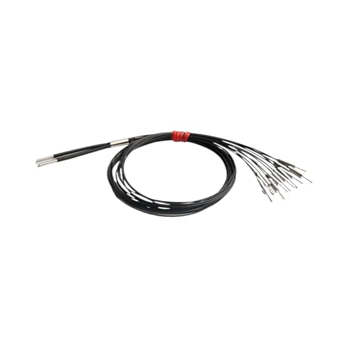Capteur de fibre optique multi-têtes à réflexion traversante pour détection moule