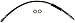 Dorman H622669 Brake Hydraulic Hose Compatible with Select Mercedes-Benz Models