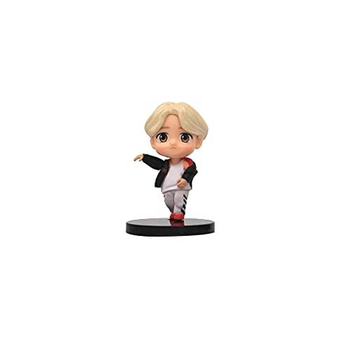 Image of BTS Tiny Tan - Set of 7 Kpop BTS Tiny Tans Action Figure Set Or Cake Topper Decoration Merchandise Showpiece for BTS Army to Keep in Office Desk Table Gift Kpop Lovers Toys D5 Multicolor