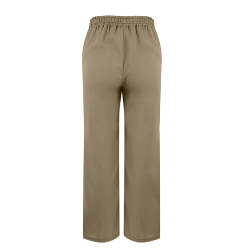 Summer Pants for Women 2025 Baggy Lightweight Slit Wide Leg