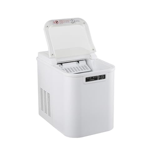 Máquina portátil de hielo auto-limpiante compacta miniatura 1