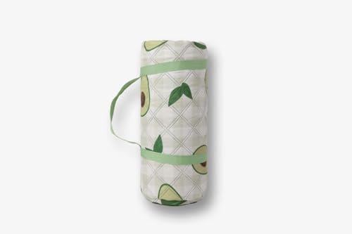 Image of Maximus Picnic Blanket Waterproof Camping Mat 200cm Large Beach Picnic Mat with Portable Handy Tote for Travel Sports Home Yoga Park Grass Mat for Baby (Fruit Pattern)