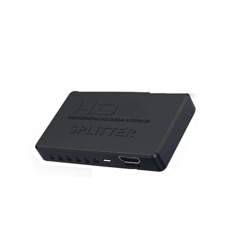1入力4出力対応スプリッター HD 4K ビデオスイッチャー ケーブルアダプター 1x4 ハブ PS4 ノートパソコン モニター TV ボックス プロジェクター用(1 X 4)
