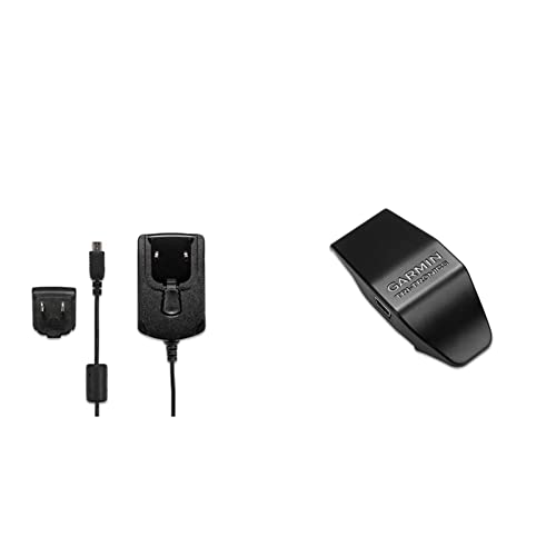Garmin 010-11873-00 AC Adapter Cable (Alpha and Tt10) & Charging Clip (Tt 10 Dog Device)