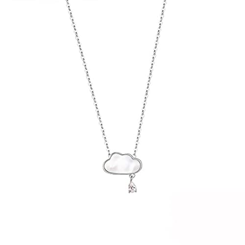 Collier nuage en argent 925 pour illuminer vos tenues de fête