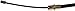 Dorman C95326 Parking Brake Cable Compatible with Select Ford Models