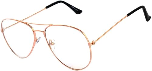 Image of OWL Aviator Pilot Sunglasses for Women and Men Size Medium Gold, Black, Silver, Bronze, Colorful Metal Frame