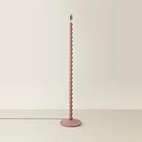 ValueLights | Rose Pink Bobbin Stem Standing Floor Lamp Base | Floor Lamps & Torchieres, Home Décor & Improvement Essential