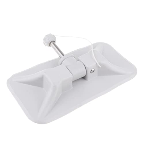 Yiju Durable Inflatable Boat Oars Lock Holder Patch Clip Hook Mount, White A