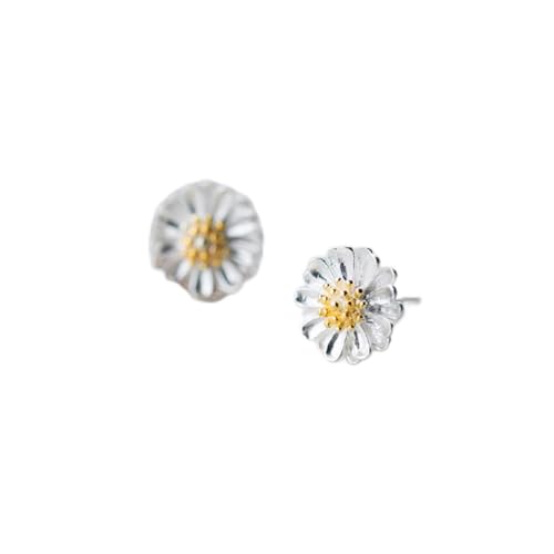 Collier chrysanthème en argent 925 sterling pour femme, bijoux raffinés