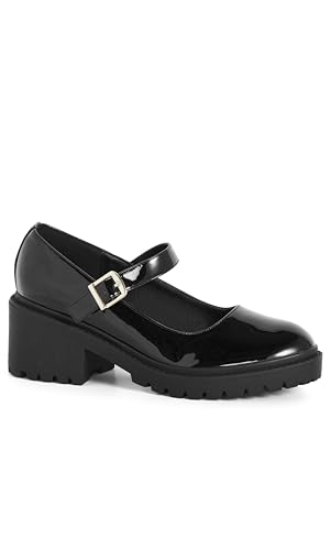 City Chic Women's Platform - Wide Fit Luna2