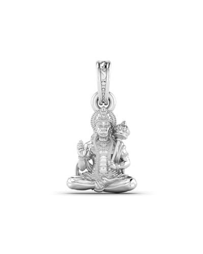 Pendentif Dieu Hanuman argent 925 Mtrolls, idée cadeau symbolique pour anniversaire et fête
