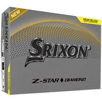 Srixon Z-Star Diamond 3 Yellow AlignXL Golf Balls - 2025 Model