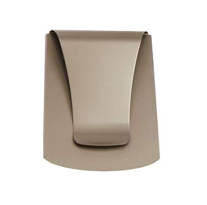 Storus Smart Money Clip Card Holder Wallet, Slim Minimalist Pocket Wallet Scratch Resistant Stainless Steel for Men, Graduate, Dad, Gift with Engraving Option - Titanium2