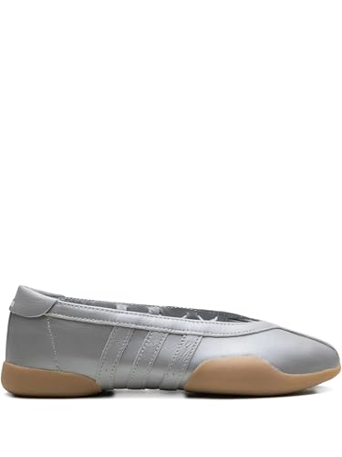 adidas Taekwondo Mei Ballet Flats Womens Size 6 Silver/Grey with Gum Sole