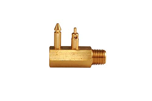 Attwood 8883-6 Brass Quick-Connect Tank Fitting 1/4-Inch Npt Male Thread For Johnson/Evinrude/Omc #TOP1