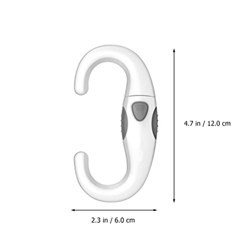 Image of Kisangel Child Safety Lock for Cabinets and Drawers 2-Pack C-Shaped Kitchen Cabinet Lock Easy Install No Drill Required Baby Proofing Household Safety Locks for Round Handles