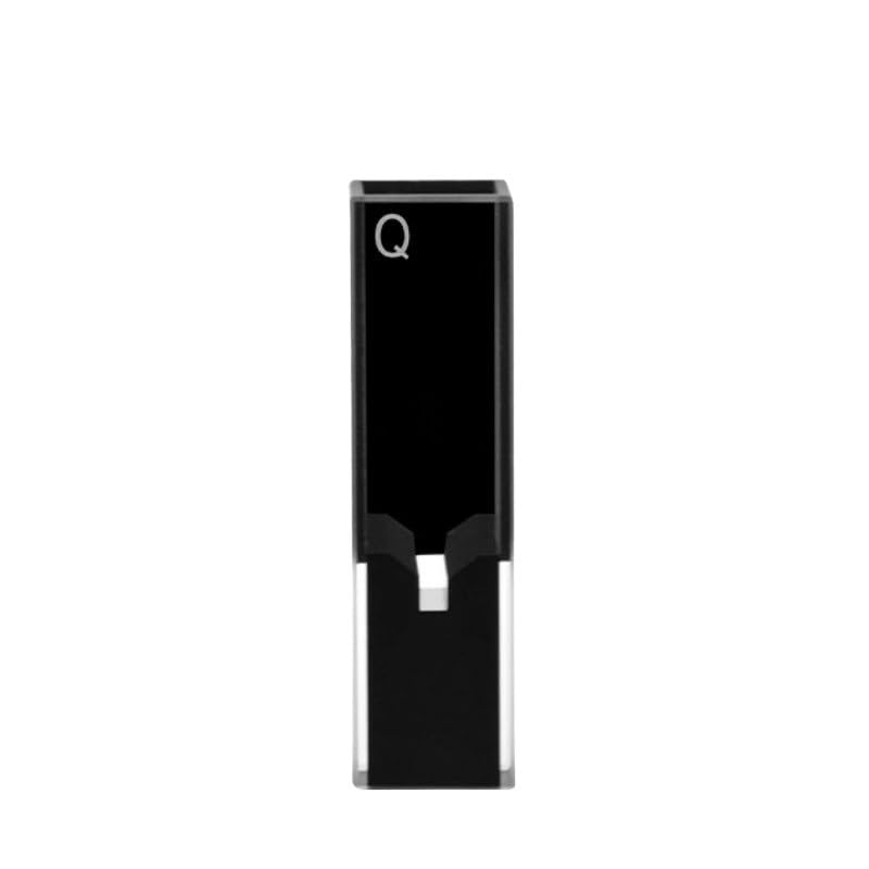 Ultra-Mikro-Quarz-Küvette Schwarze Quarz-Küvette 50ul 100ul 200ul Durch UV-Zwei-Pass-Licht(15mm 200ul)