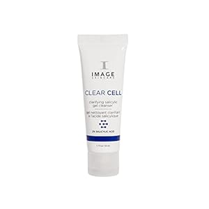 IMAGE Skincare, CLEAR CELL Salicylic Gel Cleanser, Gentle Foaming Face Wash Removes Excess Oil and Shine for Oily Prone Skin