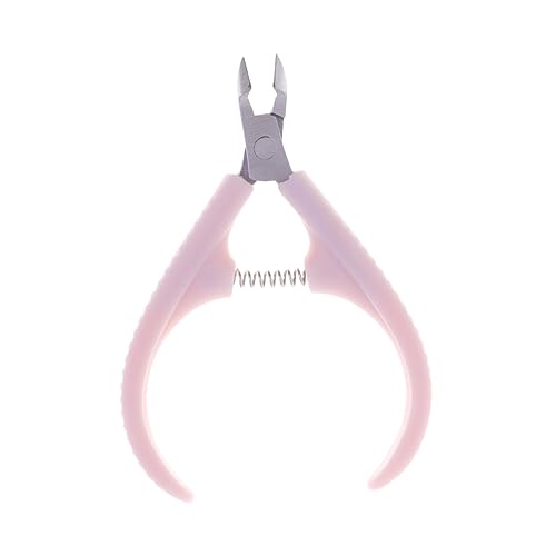 PartyKindom Manicure Cuticle Scissors Stainless Steel Nail Clippers Cuticle Cutters for Easy Nail Care Random