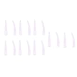 PRETYZOOM Pinzetten Schutzkappen 30 Stück aus Silikon Pinzettenhüllen für Wimpernpinzette und...