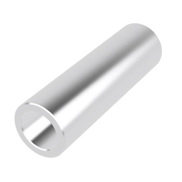Aluminum Spacer 3/8" OD x 1/4" ID, Round Spacer, Unthreaded Standoff, Bushing, Plain Finish, Fits Screws Bolts 1/4" or M6 by Metal Spacers Online (1-1/4" Length, 10 Pack)-image-46