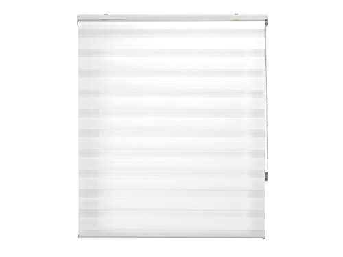 FirstlineGo Estor Noche y Dia traslucido Doble Tejido Crema 160 X 180 cm