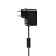 VBESTLIFE USB Netzteil Kabel Adapter für 360 Kinect Sensor Ladegerät mit US/EU Stecker(schwarz)