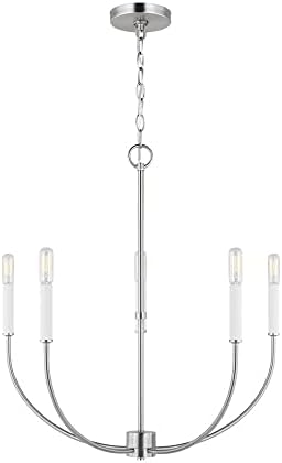 Sea Gull Lighting 3167105-962 Chandelier, Nickel