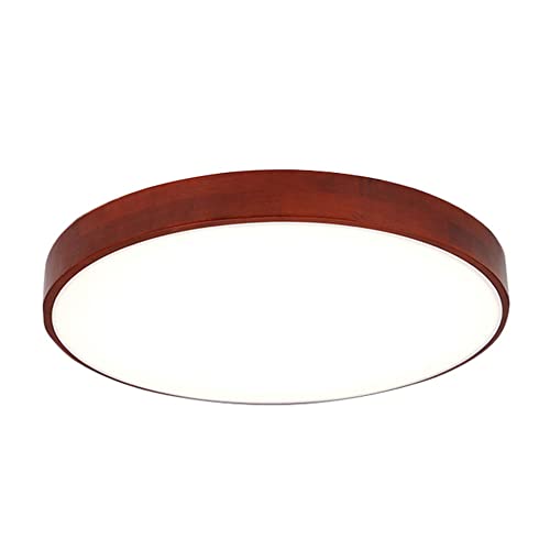 Lustre LED en bois réglable avec lumière variable pour chambre
