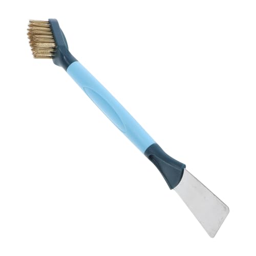 ERINGOGO 2-in-1 Window Track Cleaner Groove Cleaning Brush Hard Bristles Scraper for Kitchen Stove Sink Bathroom Sliding Door Track